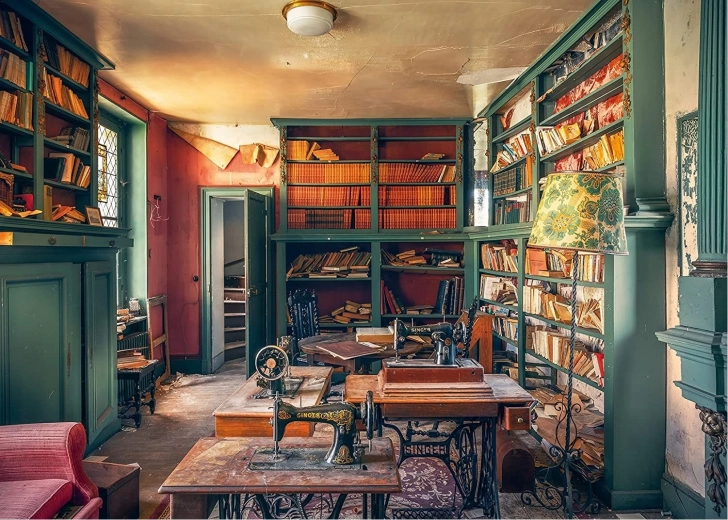 Ravensburger Puzzle Lost Places: Music Library 1000 pieces