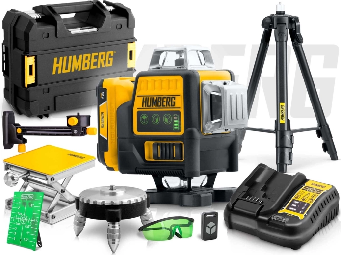 Complete kit with tripod and accessories