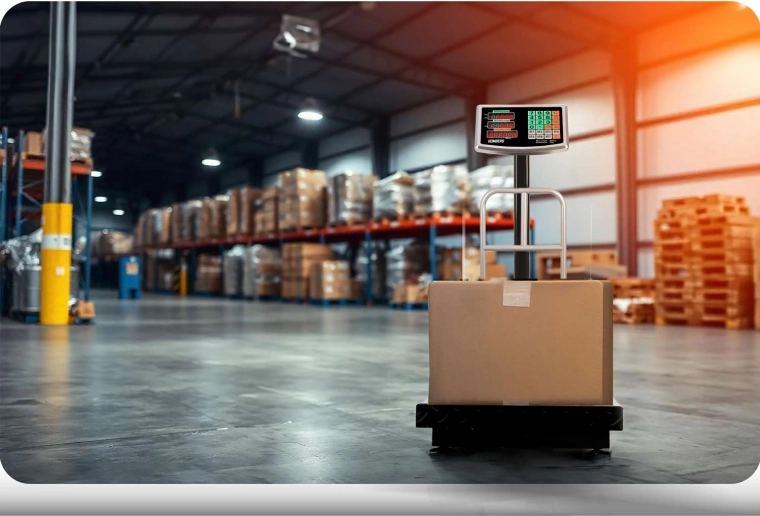 Accurate weighing up to 150 kg