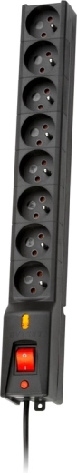 Surge Protector Lestar LX 810, 3.0m, Black