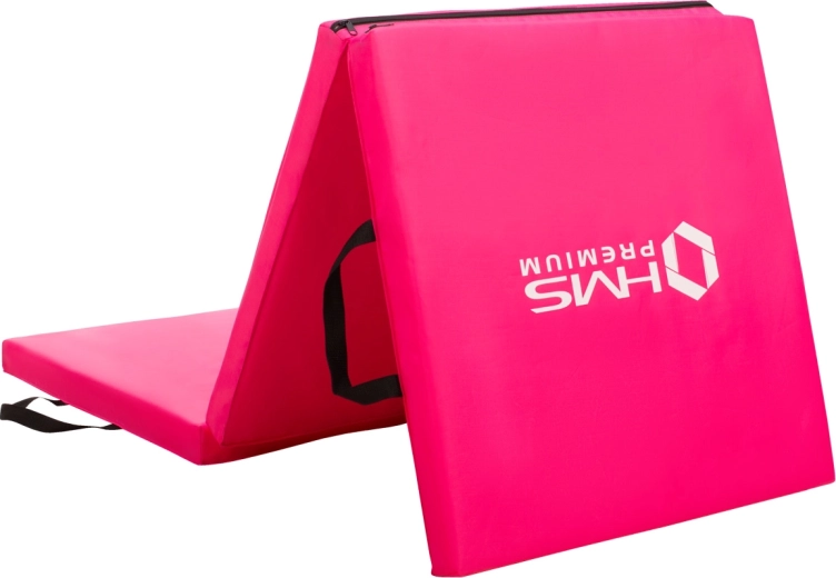 Foldable Gymnastics Mat HMS Premium Pink
