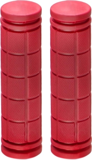 Poignées rouges Soke Evo pour trottinette, 2 pcs