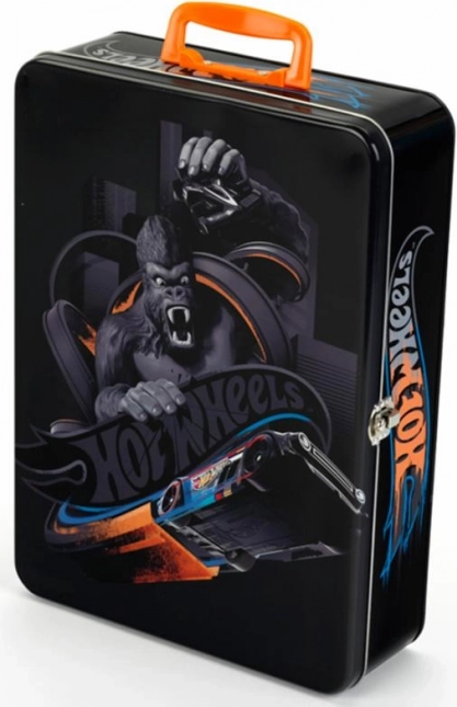Metal case for 50 HOT WHEELS cars