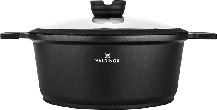Faitout Valdinox Expert avec couvercle 28 cm, 6 l