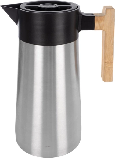 Brocca termica 2,1 l acciaio inox/plastica, argento