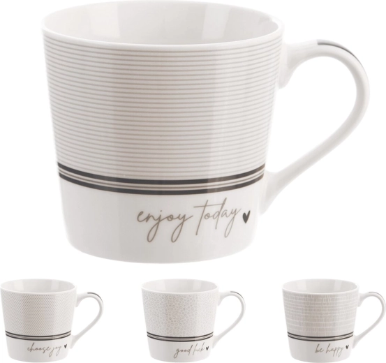 Tazza in porcellana Linka 0,44 l (mix di decori)