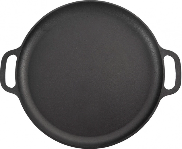 Heavy-duty cast iron for even heat