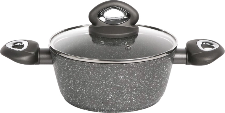 Faitout Valdinox Rock avec couvercle 18 cm, 1,7 l