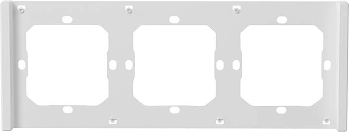 Cadre pour triple interrupteur SONOFF M5 blanc