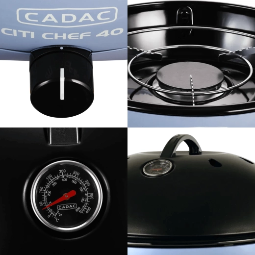 Poklopac s termometrom i zaštitom od vjetra