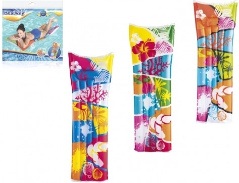Inflatable Mattress with Hawaiian Motif