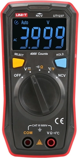 Uni-T UT123T pocket digital multimeter for home use