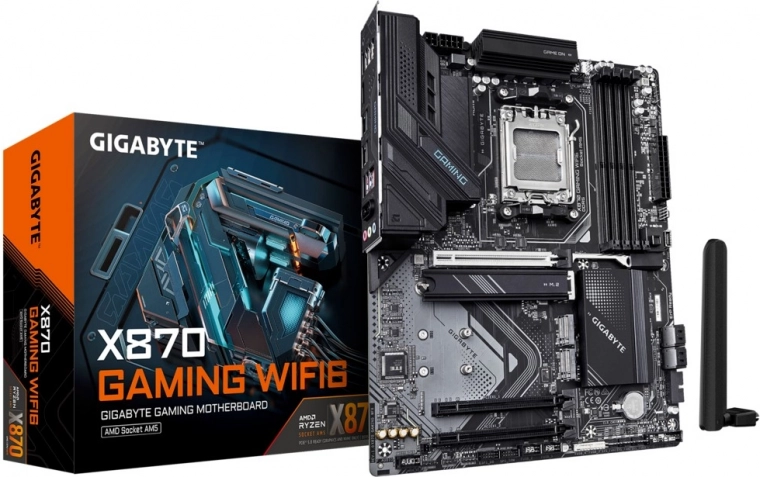 scheda madre da gioco X870 gaming wifi 6 (AM5, DDR5, ATX, USB‑C, HDMI)