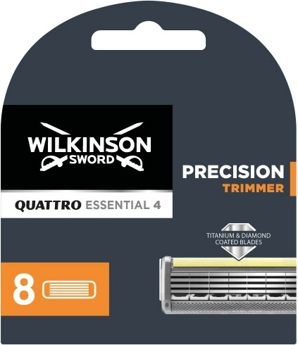 Wilkinson Quattro Essentials 4 lames de rechange 8 pcs