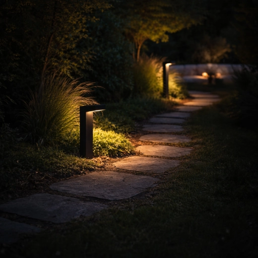 Automatic lighting thanks to the dusk sensor