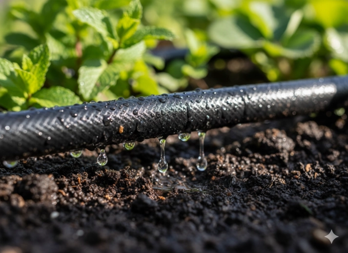 Arrosage goutte-à-goutte précis