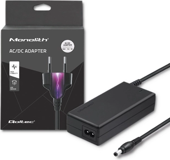 Napajalnik Qoltec 72W 12V 6A