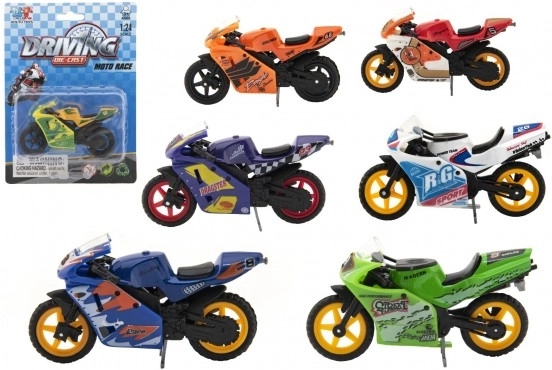 Racing Motorcycle Toy Metal/Plastic 8 cm