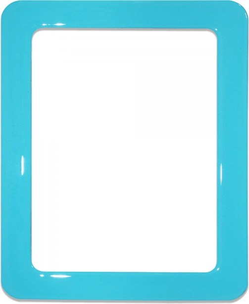 Cornice magnetica autoadesiva azzurro chiaro