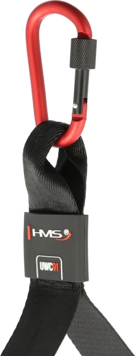 Strong screw-lock carabiners for training security