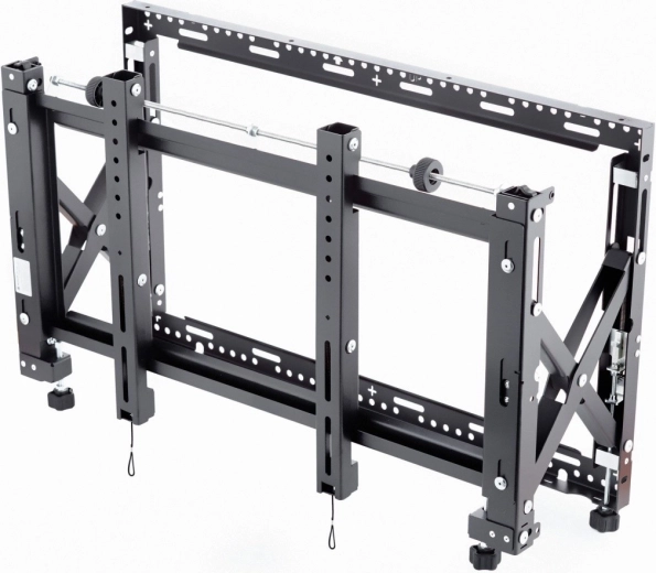 Videowall pop-out mount for 42–65" displays, VESA 100×100 to 600×400, 60 kg