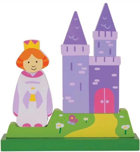 Magnetic Vertical Castle Puzzle Bigjigs Toys