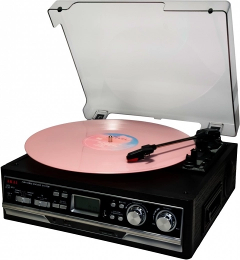 Multifunction turntable with cassette, radio and Bluetooth ATT-15SE