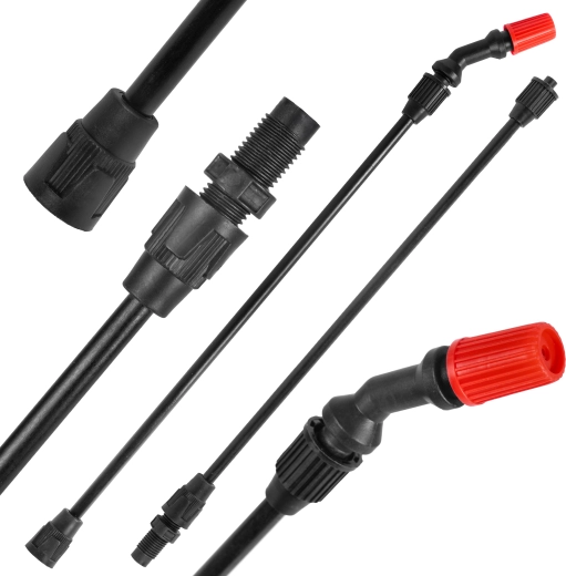 Spray wand with 40 cm fiberglass extension
