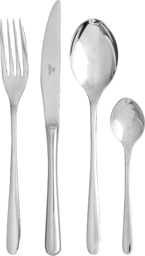 Acciaio inox lucido per un aspetto elegante