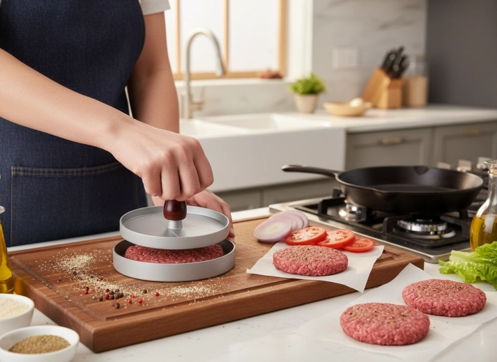 Comfortable wooden handle