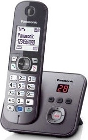 Panasonic vezeték nélküli telefon AB-val KX-TG6821, szürke