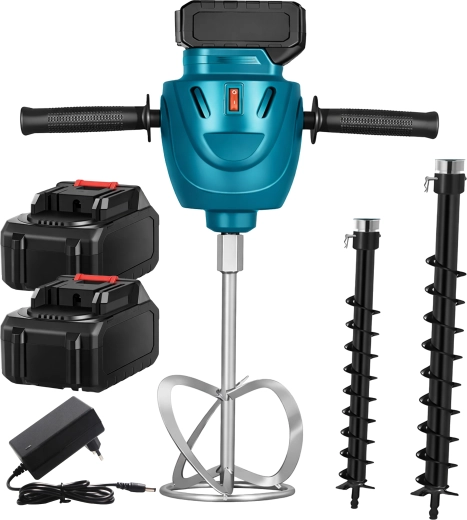 Universale 2 in 1: mescolatore e trapano da terra