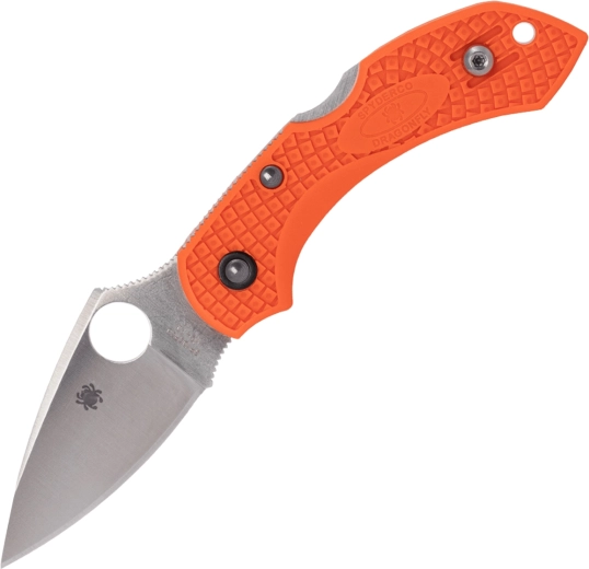 Coltello tascabile Spyderco Dragonfly 2 Lightweight arancione, VG-10, 5,7 cm