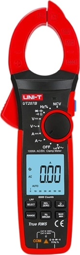 Uni-T True RMS Digital Clamp Meter UT207B