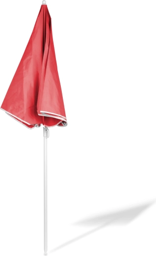 Grande ombrellone da giardino rosso 155 × ×135 cm