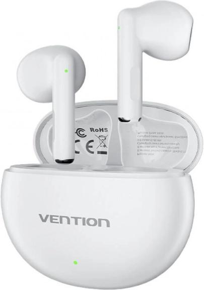 Vention Elf E06 True Wireless In‑Ear Earbuds with ANC (White)