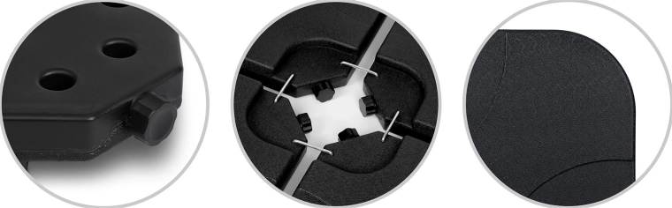 Surface résistante et verrouillage sûr