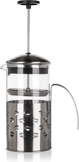 Filtro a stantuffo in acciaio inox per un caffe8 pulito e aromatico