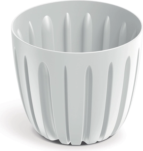 Vaso Wario 13,8 cm in plastica bianca