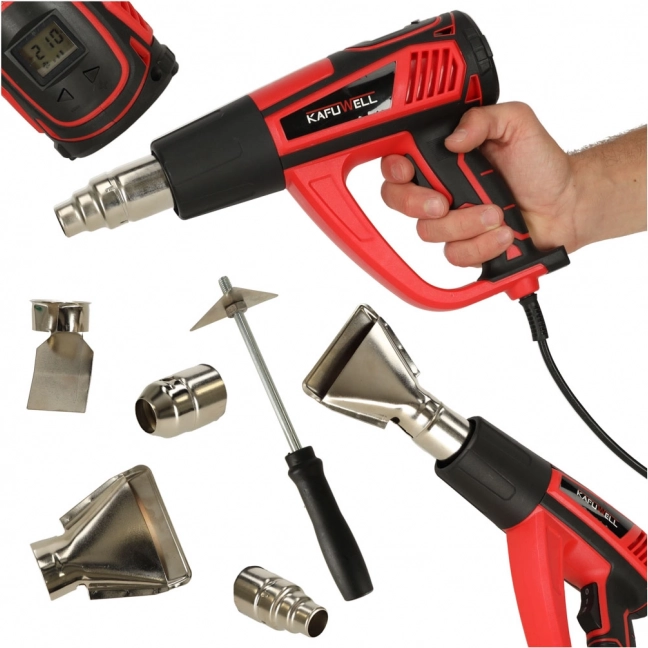 Electric Heat Gun KAFUWELL 1850W with Temperature Control