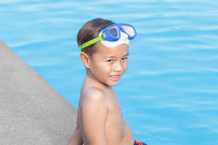 Kids’ diving mask BESTWAY blue