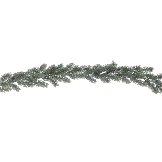 Guirlande réaliste à aiguilles avec lumière chaude