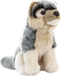 Plišasti volk, sedeč, 20 cm