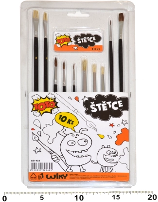 Paintbrush Set - 10 pcs
