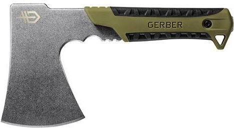 Ascia compatta Gerber Pack Hatchet flat sage green stonewash