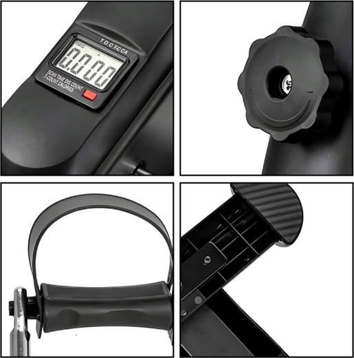 LCD display with key metrics