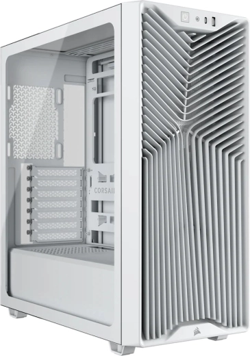 Corsair 3200d rs case per PC mid-tower bianco