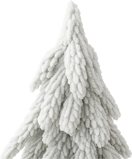 Ramilles souples avec effet neige