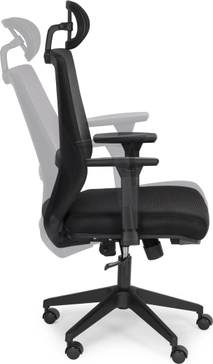 Rocking and tilt mechanism with lock