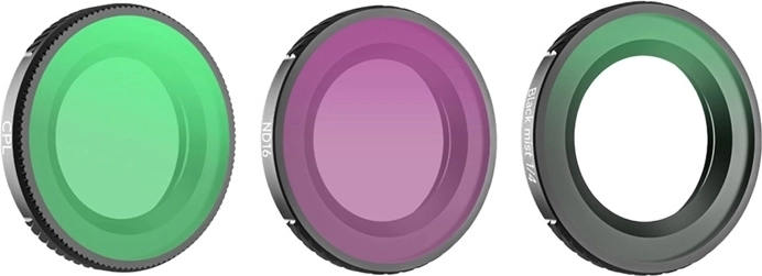 Sunnylife 1/4" filter set for DJI Osmo Nano – Black Mist, CPL and ND16